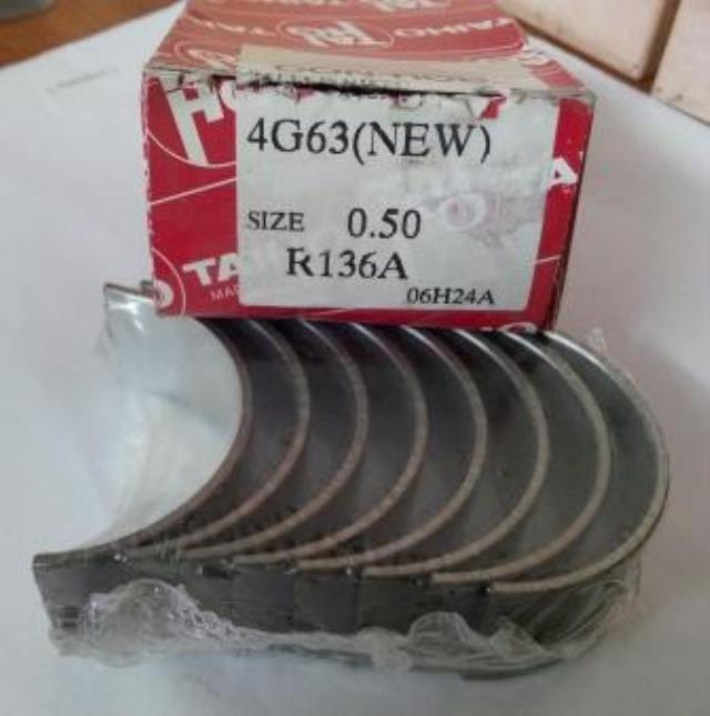 Вкладиші колінвала, шатунні, комплект, 2-й ремонт (+0,50) R136A050 Taiho