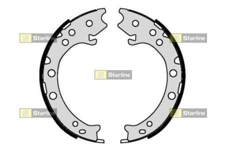 Колодки ручника / стоянкового гальма Starline BC09420 ціна, від 23.03 USD