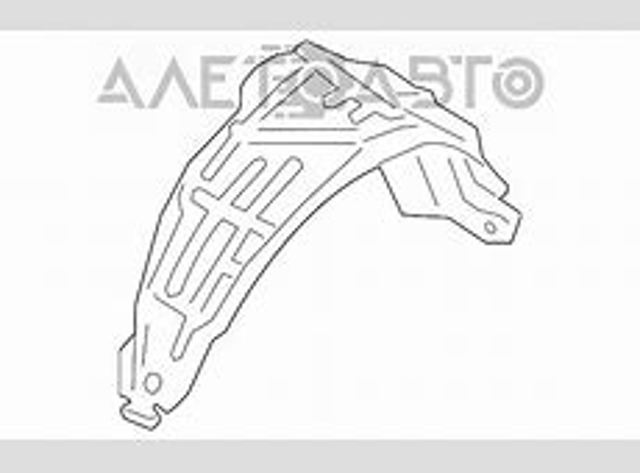 Підкрилок заднього крила, лівий FPS FP2829385 ціна, від 9.91 USD