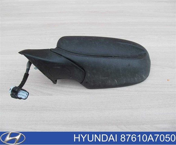 Ліве бічне дзеркало Hyundai/Kia 87610A7050 ціна, від 229.86 USD