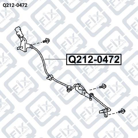 Датчик АБС задній лівий Hotaru HABS01124 ціна, від 19.45 USD
