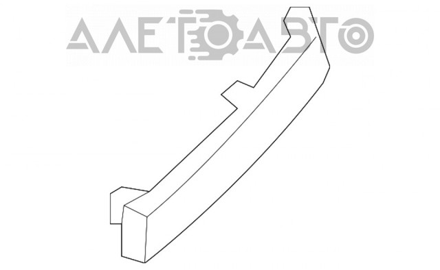 Молдинг заднього бампера, правий FPS FP5055972