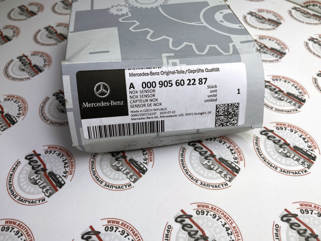 Датчик оксидів азоту NOX Mercedes A000905602287 ціна, від 604.47 USD
