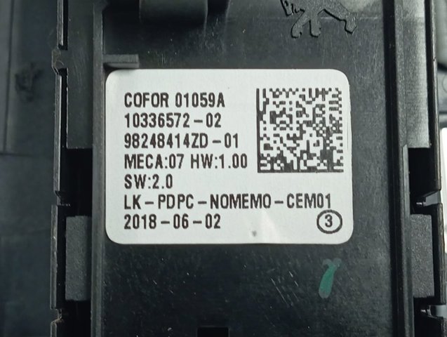 98248414ZD Peugeot/Citroen 