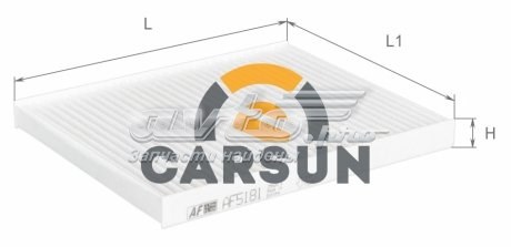 Купити AF5181 Alpha Filter Фільтр салону вугільний