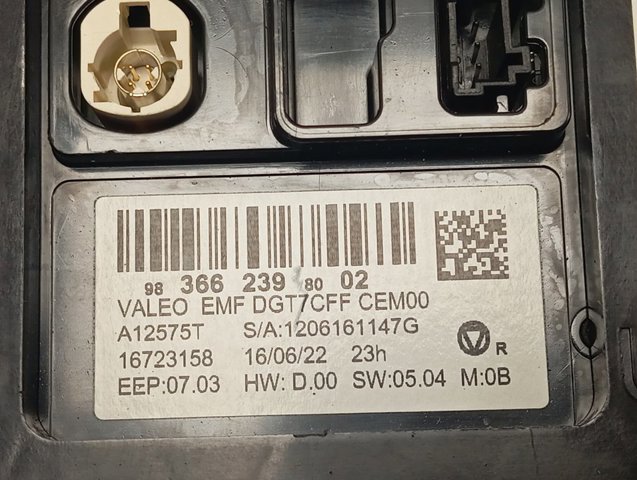 9836623980 Peugeot/Citroen Дисплей багатофункціональний