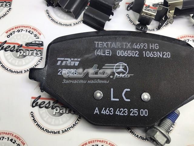 A000420520239 Mercedes Колодки гальмівні задні, дискові
