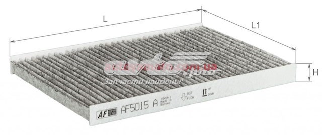 Купити AF5015A Alpha Filter Фільтр салону вугільний