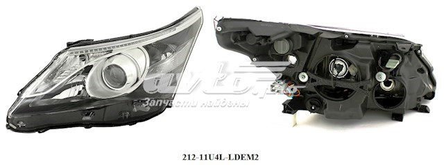 Фара дальнього світла в зборі Depo/Loro/Abakus 21211U4LLDEM2 ціна, від 257.75 USD