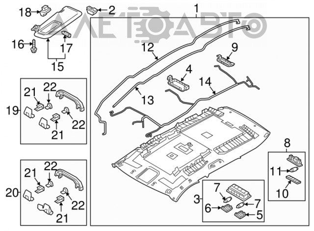  Mazda GAL169470C02 ціна, від 18.69 USD