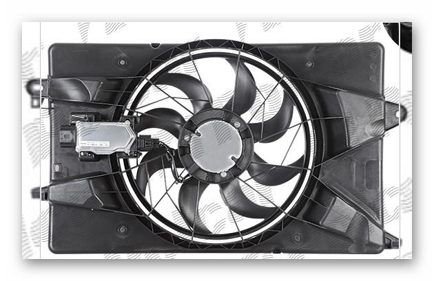 Вентилятор охолодження Polcar 34X223W3