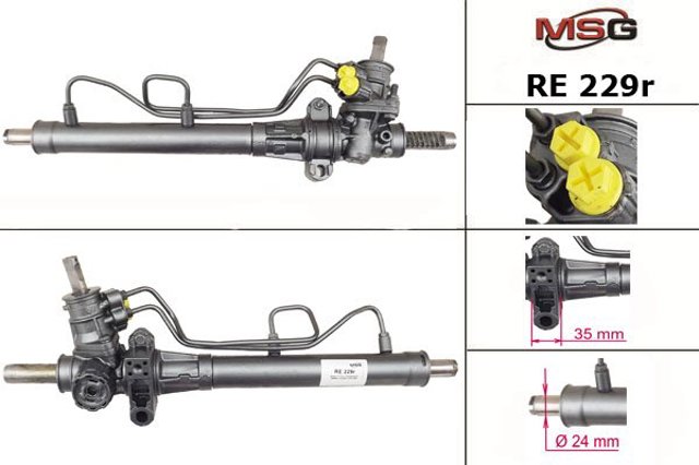 Рульова рейка RE229R MSG