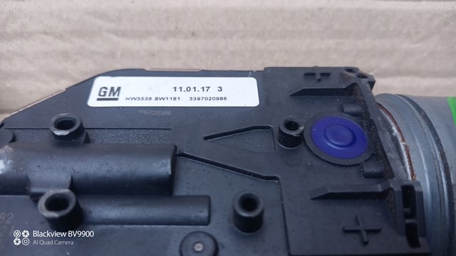 Двигун склоочисника лобового скла (трапеції) General Motors 1397220623