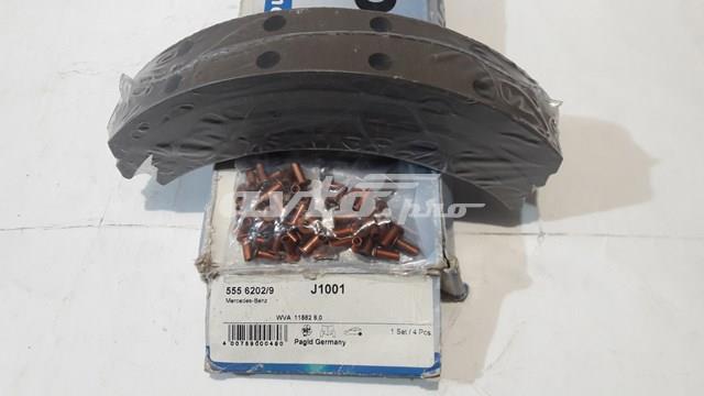 Колодки гальмові задні, барабанні HELLA-PAGID J1001 ціна, від 13.43 USD