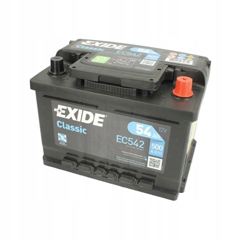Акумуляторна батарея, АКБ EC542 EXIDE