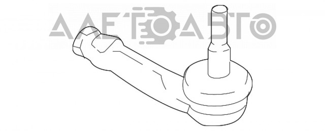 Наконечник рульовий CTR CEF81R ціна, від 19.86 USD