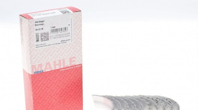 Вкладиші колінвала, корінні, комплект, 1-й ремонт (+0,25) Mahle Original 021HS20297025