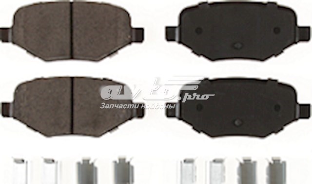 Задні дискові колодки Centric Parts 10313770