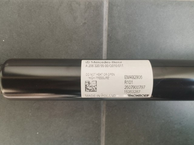 Амортизатор задній Mercedes A2063205500 ціна, від 253.39 USD