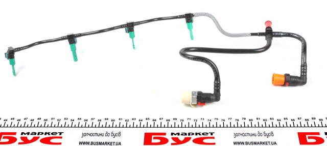 9660645280 Fiat/Alfa/Lancia Трубка паливна, зворотня від форсунок