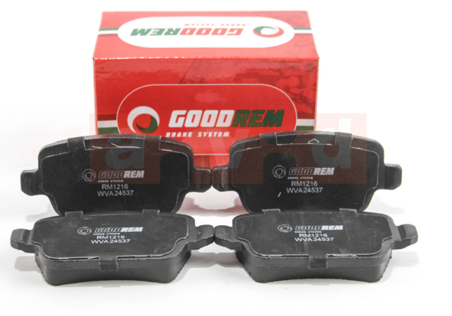 Задні дискові колодки Goodrem RM1216