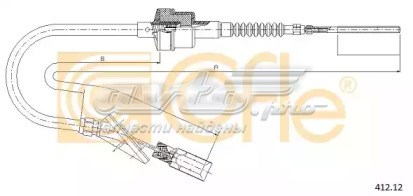 Трос зчеплення 41212 Cofle