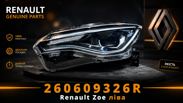 260609326R Renault (RVI) Фара дальнього світла в зборі