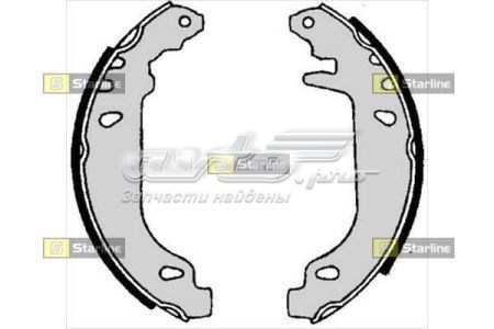 Колодки гальмові задні, барабанні Starline BC06020 ціна, від 13.94 USD