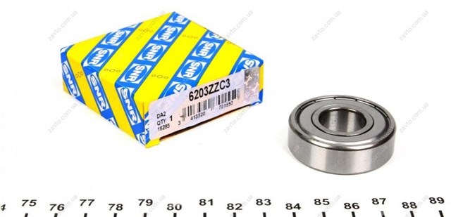 Підшипник генератора NTN 6203ZZC3 ціна, від 3.38 USD
