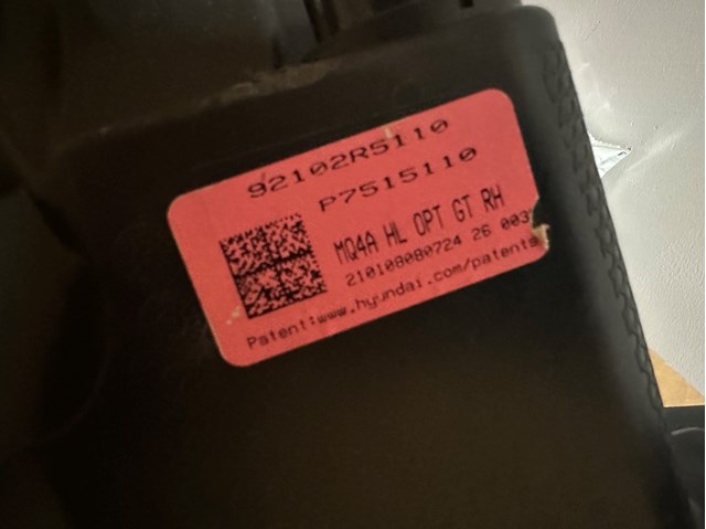 92102R5110 Hyundai/Kia Фара передня права