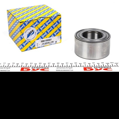 Комплект підшипник маточини передньої SNR XGB41595S01 ціна, від 37.33 USD