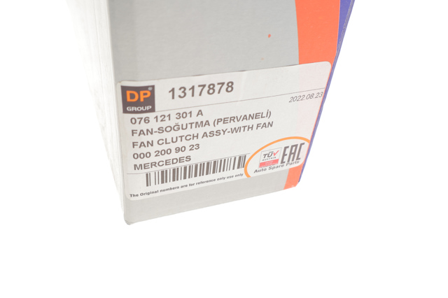 Муфта вентилятора охолодження Fanex 1317878