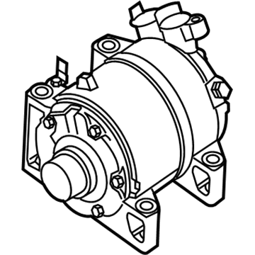 Компресор кондиціонера 92600ZL91A Nissan