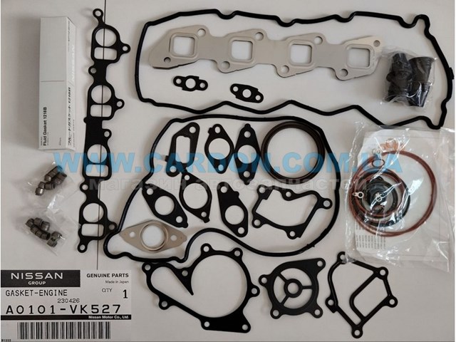 Купити A0101VK527 Nissan/Infiniti Комплект прокладок