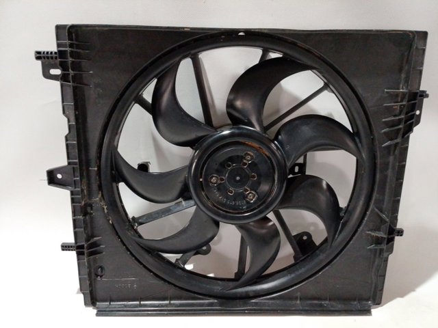 214816UB1A Nissan/Infiniti Дифузор радіатора охолодження, в зборі з мотором і крильчаткою