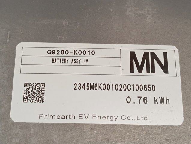 Батарейний модуль електромобіля G9280K0010 Toyota