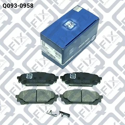 Задні дискові колодки Q-fix Q0930958