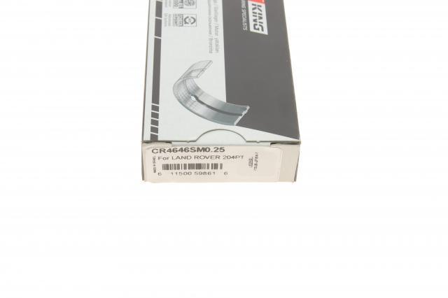 Вкладиші колінвала, шатунні, комплект, 1-й ремонт (+0,25) CR4646SM025 King