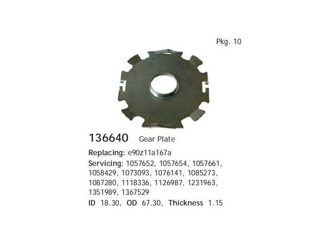 Ремкомплект стартера Cargo 136640 ціна, від 1.06 USD