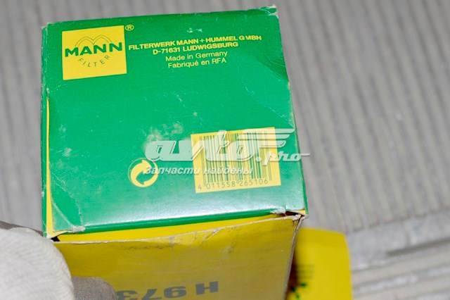 Масляний фільтр двигуна Mann-Filter H973X ціна, від 6.47 USD