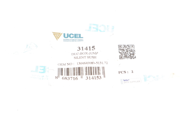 Сайлентблок ресори, задній Uc-el 31415 ціна, від 4.34 USD