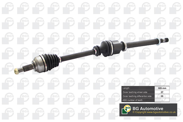 Привід правий BGA DS7354R