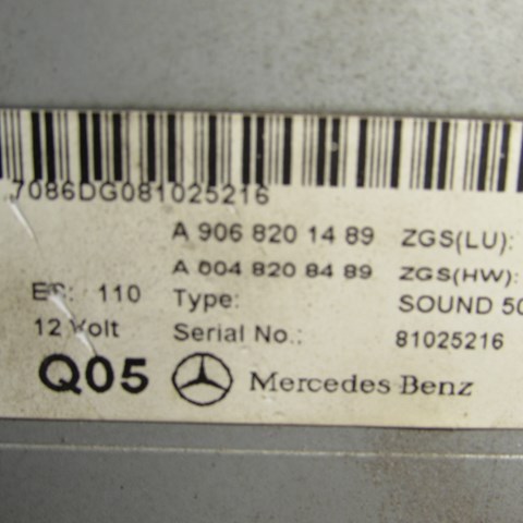 Купити A9068201489 Mercedes 