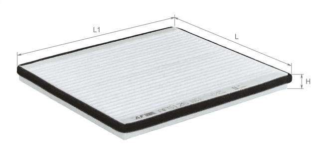 Фільтр повітряний обігрівача Alpha Filter AF5126 ціна, від 2.54 USD