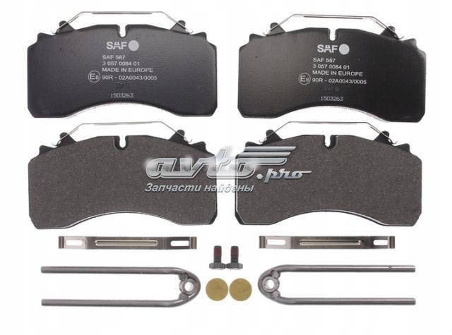 Купити 3057008401 SAF Задні колодки