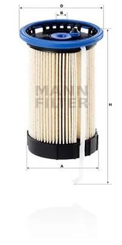 Купити PU7008ZKIT Mann-Filter Фільтр-відстійник палива грубої очистки