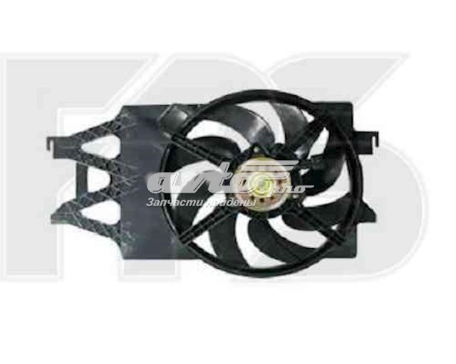 Купити FP28W44 FPS Дифузор радіатора охолодження, в зборі з двигуном і крильчаткою