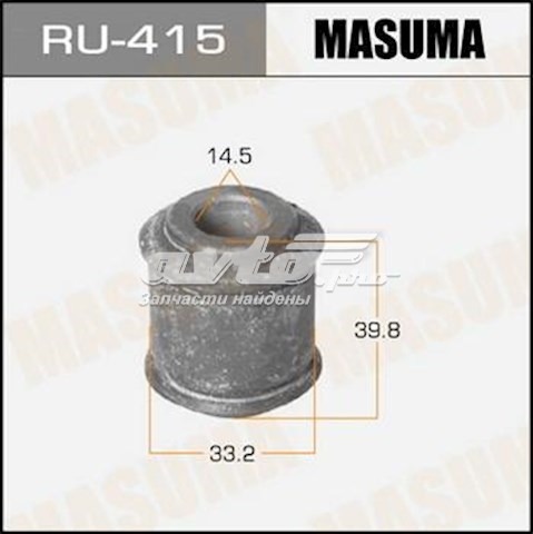 Сайлентблок заднього поперечного важеля Masuma RU415 ціна, від 5.56 USD