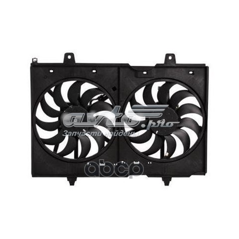 Дифузор радіатора охолодження, в зборі з двигуном і крильчаткою FP50W134 FPS
