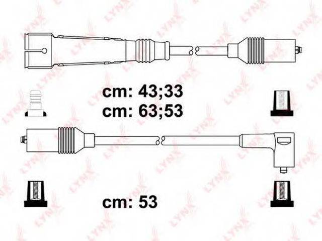Купити T731B Tesla Провід високовольтні, комплект